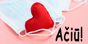 Dėkojame už pagalbą